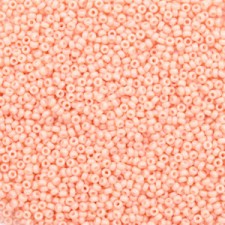 Miyuki rocailles Perlen 15/0 - Duracoat opaque tea rose 15-4461